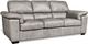 Campio Furniture Legacy Leather Calder Gray Sofa-0