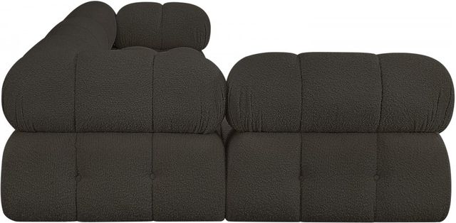 Meridian Furniture Ames 4-Piece Brown Sectional-2