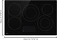 LG 30" Black Smart Electric Cooktop-1