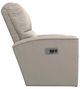 La-Z-Boy® Cade Oyster Leather Power Wall Recliner with Headrest and Lumbar-3