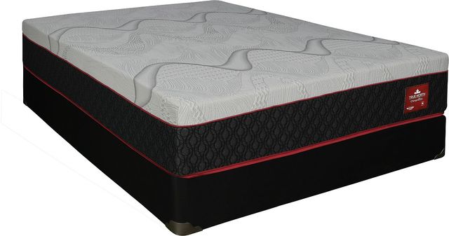 Springwall® True North Chiropractic® Glacier 12" Hybrid Medium Plush Smooth Top Twin XL Mattress in-3