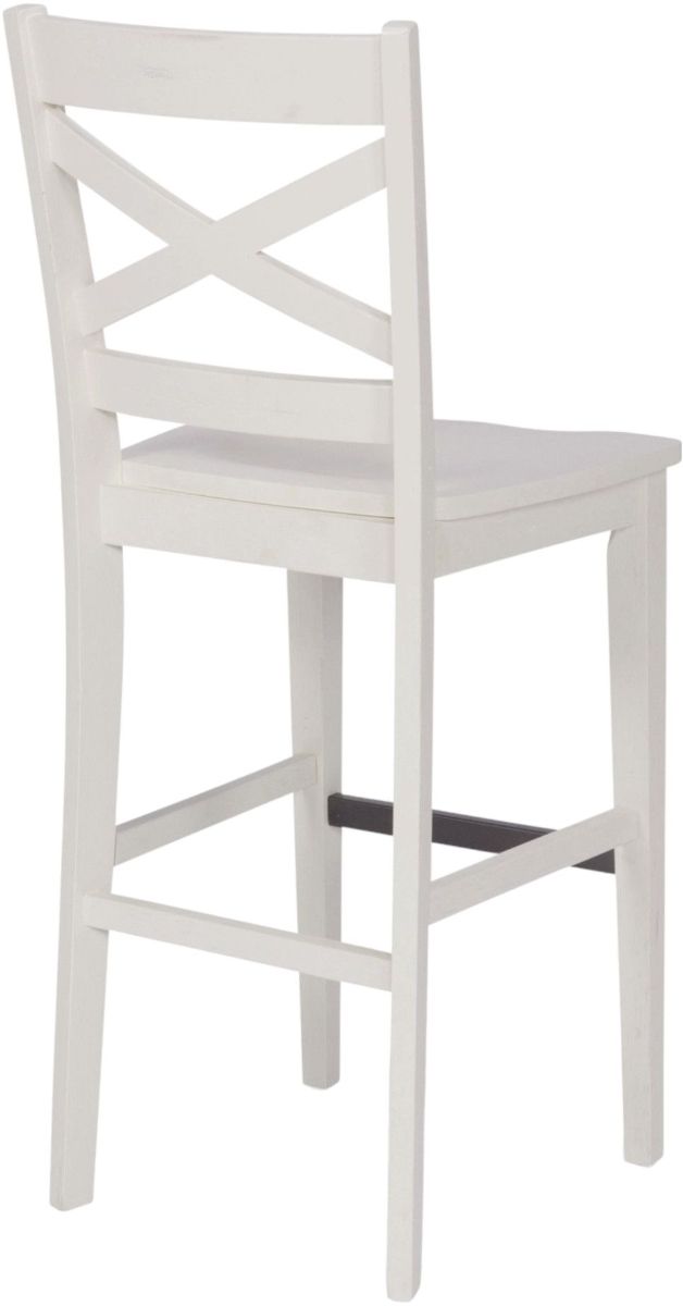 homestyles® Seaside Lodge White Bar Stool-3