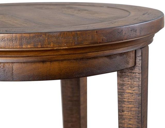 Magnussen Home® Bay Creek Toasted Nutmeg Accent End Table-4