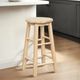 Linon Abby Unifinished Round Counter Stool-5
