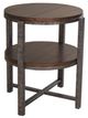 Liberty Furniture Breckinridge Mahogany Spice Round End Table-0