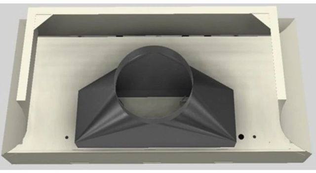 Vent-A-Hood® Designer Series 48" Biscuit Wall Mounted Range Hood-2