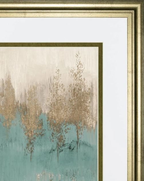 Classy Art Through The Gold Trees Abstract II By Lanie Loreth Wall Art-1