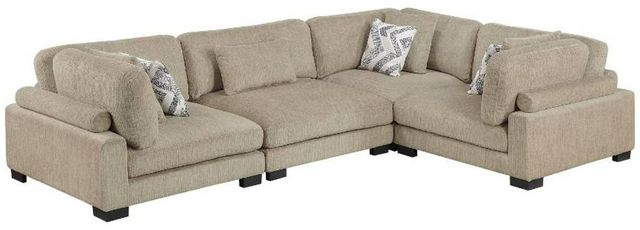 Homelegance® Tinley 4-Piece Brown Modular Sectional-0