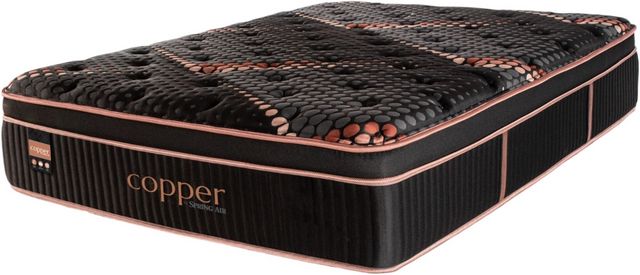 Copper by Spring Air® 15.5" Hybrid Cushion Firm Quilted Euro Top Queen Mattress