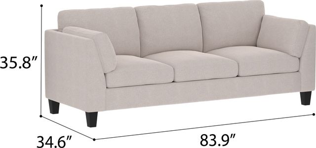 Emerald Home Elsbury Taupe Sofa-1