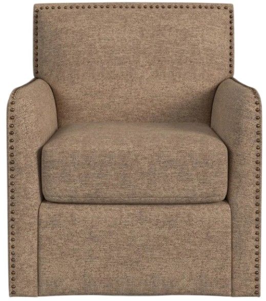 Flexsteel® Customizable Beckett Fabric Swivel Chair-2