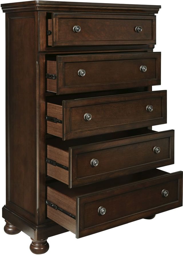 Millennium® by Ashley® Porter Rustic Brown Chest of Drawers-2