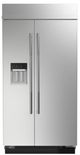 JennAir® 25.5 Cu. Ft. Stainless Steel Built In Side-By-Side  Refrigerator-0