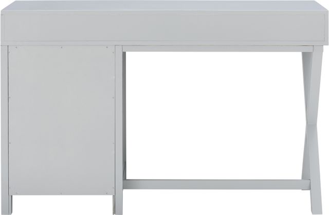 Linon Peggy Gray Side Storage Desk-3