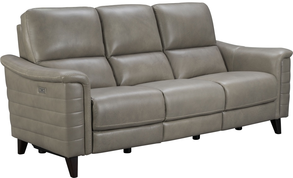 BarcaLounger Malone Sergi Gray Beige Reclining Sofa Appliance Center of Toledo Toledo OH