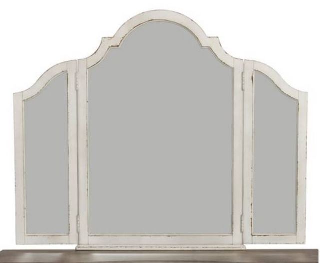 Liberty Furniture Magnolia Manor Antique White Vanity Mirror