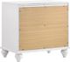 Coaster® Barzini White Nightstand-3