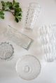 A & B Home Clear Livie Pique Vase-3