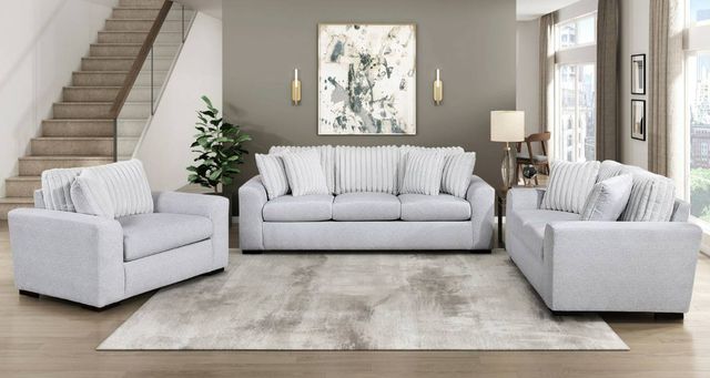 Homelegance® Athena Gray Accent Chair-1
