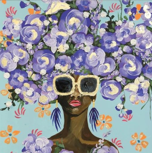 Stylecraft Sunning in Florals II Wall Art-2