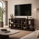 Crestview Wellington Brown Console Table-1