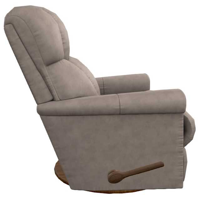 La-Z-Boy® Pinnacle Stone Leather Manual Swivel Gliding