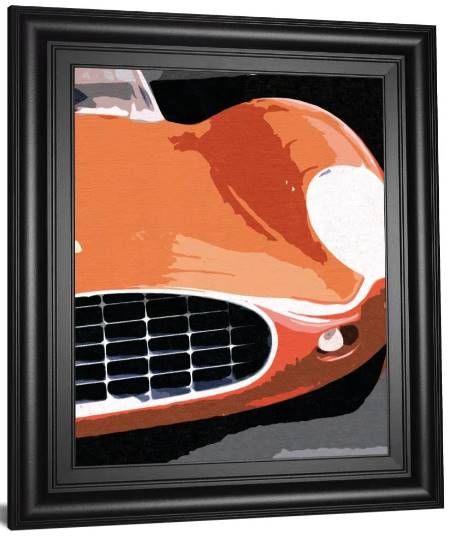 Classy Art Ferrari Classic by Malcolm Sanders Wall Art -1