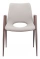 Zuo® Desi Beige Dining Chair-1