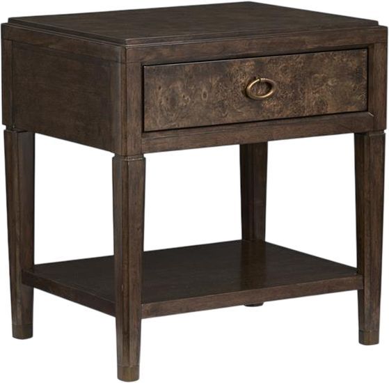 Magnussen Home® Rowan Espresso Open Nightstand-0