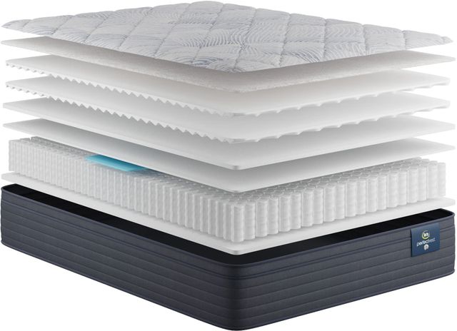 Serta® Perfect Rest Cedar Glen 12.5" Innerspring Plush Euro Top Queen Mattress-2