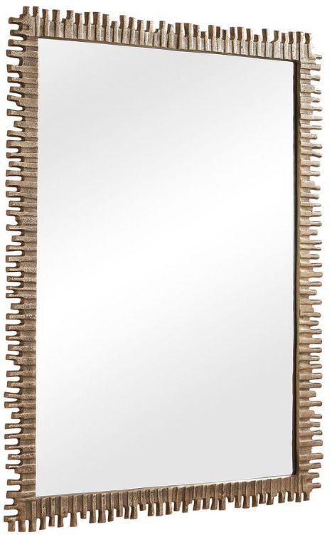 Uttermost® Soto Antique Brass Mirror-2