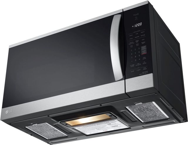 LG 1.8 Cu. Ft. PrintProof® Stainless Steel Over The Range Microwave-7