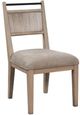 Bernards Trilogy Camel/Toffee Rope Back Side Chair-0