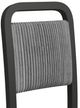 Elements International Ridgemont Black/Gray Dining Side Chair-5
