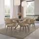 Amisco Customizable Solene Dining Arm Chair-1