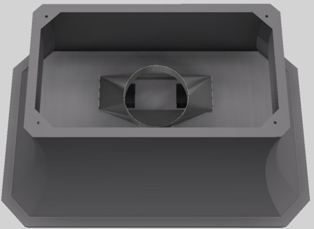 Vent-A-Hood® Designer Series 48" Gunsmoke Island Range Hood-3