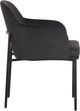 TOV Furniture Sydney 2-Piece Black Velvet Armchair-5