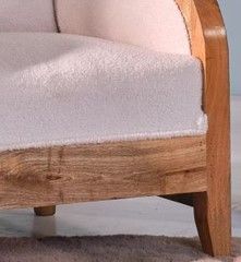 Jaipur Furniture Lowndess Beige/Brown Chair-1
