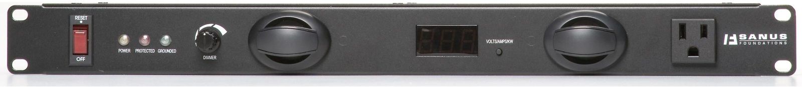 Sanus® Component Series Black Power Conditioner