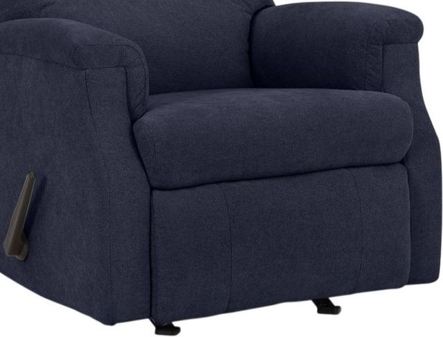 HomeStretch Barbara Jean Navy Manual Recliner-2