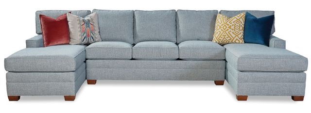Huntington House 3-Piece Double Chaise Sectional Sofa-0