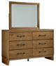 Signature Design by Ashley® Sherbana Light Brown Dresser and Mirror-0