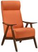 Homelegance® Kalmar Orange Accent Chair-0
