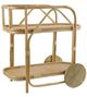 A & B Home Beige Bar Cart-0
