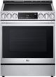LG Studio 30" Smudge Resistant Stainless Steel Slide In Induction Range-0