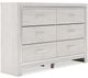Signature Design by Ashley® Altyra 4-Piece White Twin Panel Bed Set-2