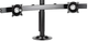 Chief® Black Widescreen Quad Monitor Grommet Mount-1