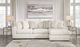 Cream 2 Piece Sectional-2