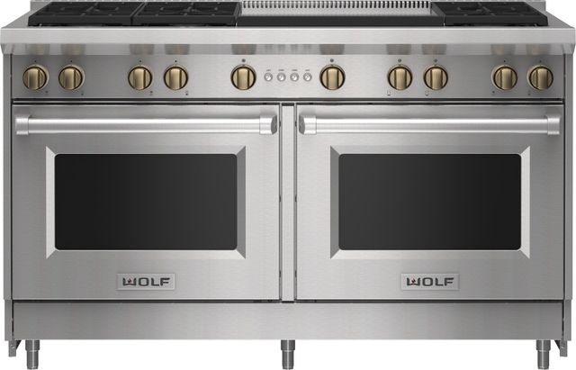Wolf® Brushed Brass Knob Kit-2