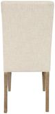 Jofran Inc. Carlyle Crossing Beige Upholstered Side Chair-3